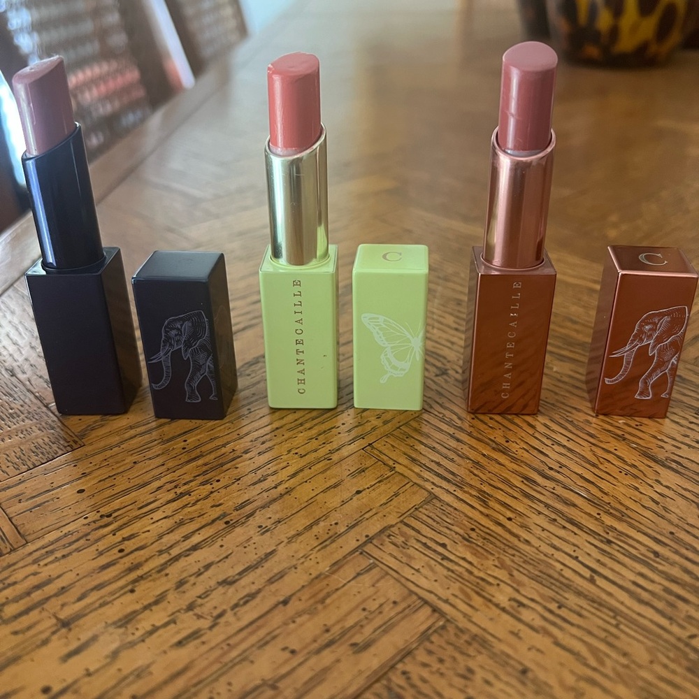 Bundle of 3 Chantecaille lip colors